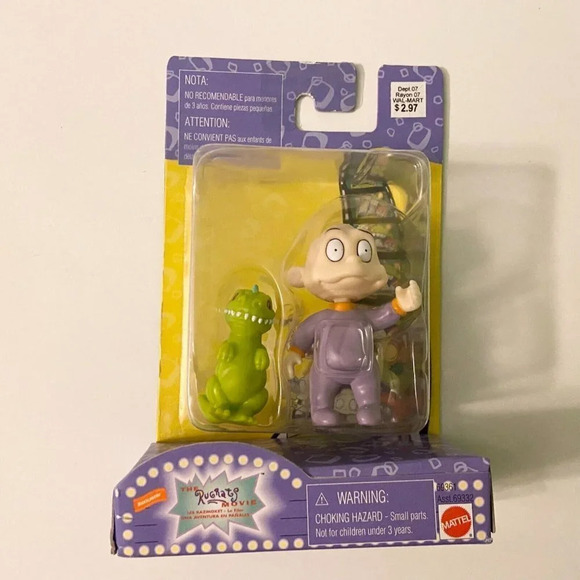 Vintage 1998 The Rugrats Movie Baby Dil Collectible Nickelodeon Mattel Figure - Picture 12 of 13